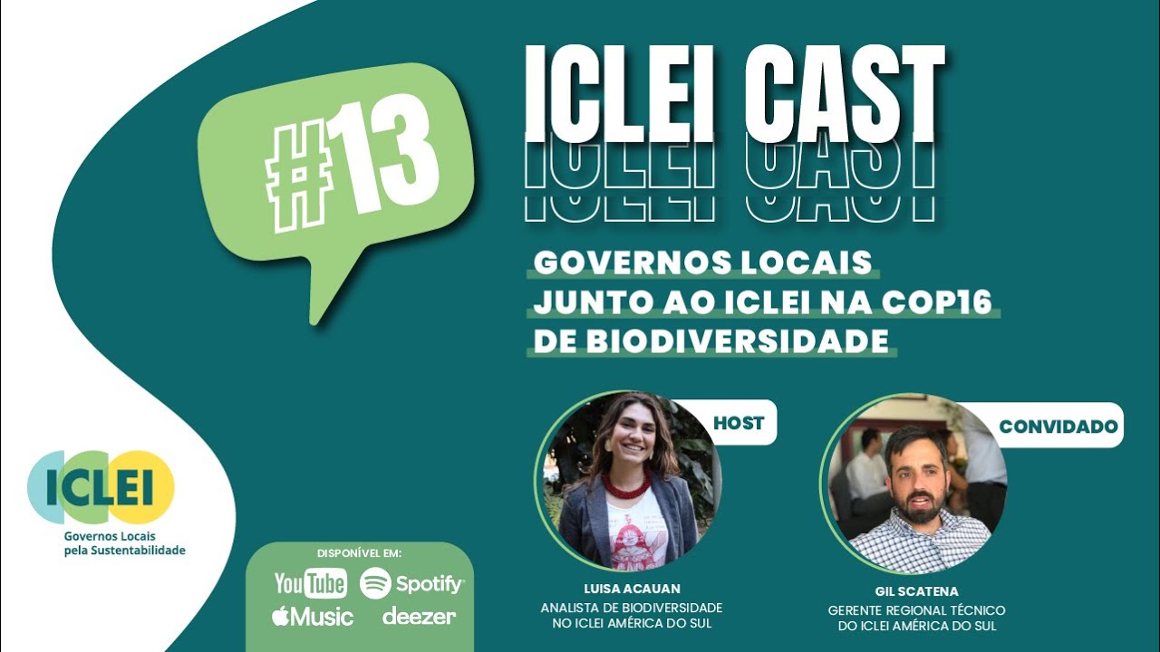Governos Locais Junto ao ICLEI na COP16 de Biodiversidade