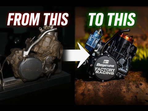 Incredible CR125 Engine Complete Transformation
