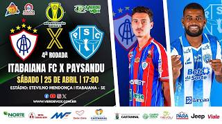 ITABAIANA X PAYSANDU || ETEVILNO MENDONÇA || SÉRIE C  - 2026 || 4ª RODADA