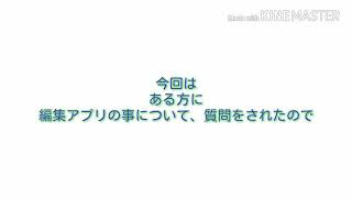 ［質問に回答］編集アプリの解説～[※説明欄必読！]