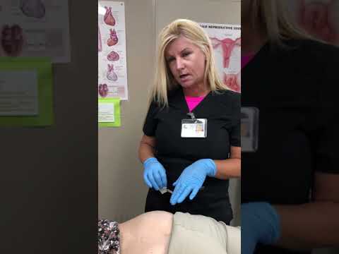 Z track IM injection skills training