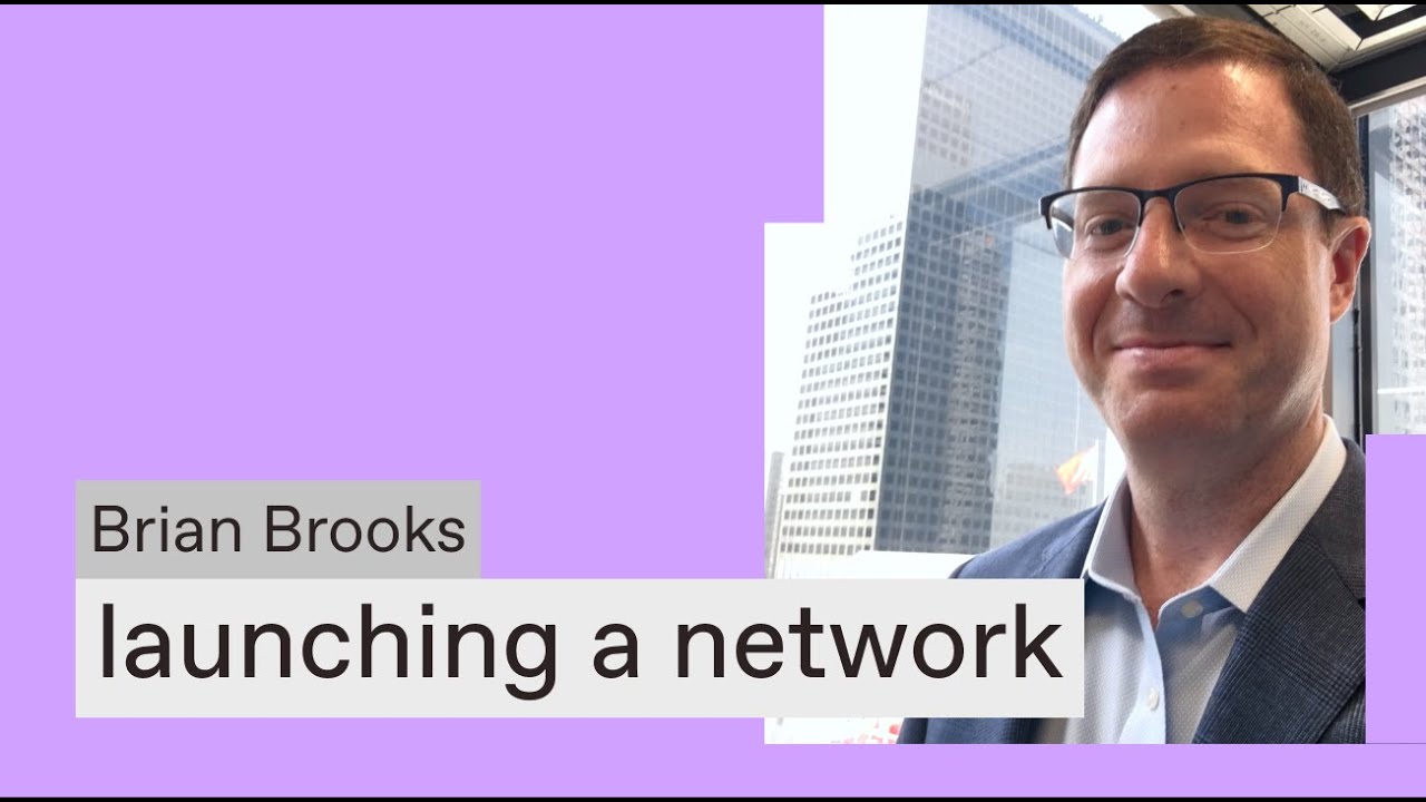 Brian Brooks: Token Securities Framework and Launching a Network