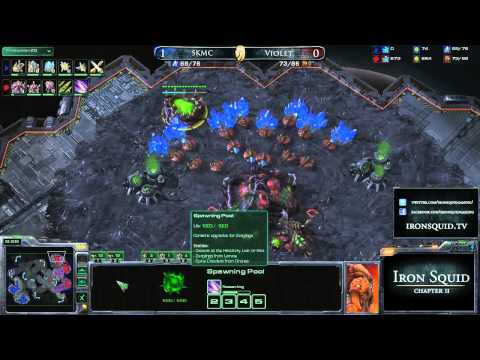 SK MC (P) vs viOlet (Z) G2 - Iron Squid II - Ro16