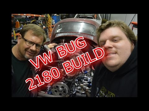 1969 VW BUG 2180 STROKER BUILD!