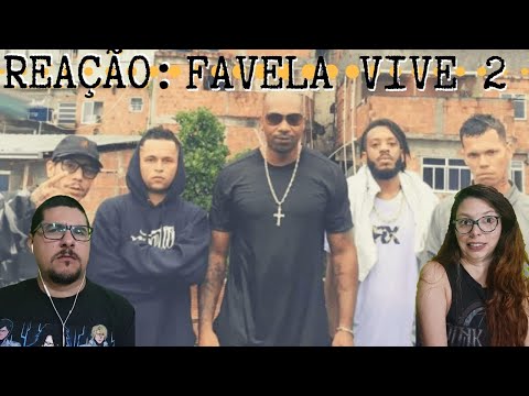 Rockeiros reagindo a Rap - Favela Vive 2 ADL, MV Bill, Funkero & BK - Respetáculo Vida Sem Trilhos