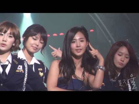 [Fancam] 091226 Yuri SNSD - Rehearsal@MC