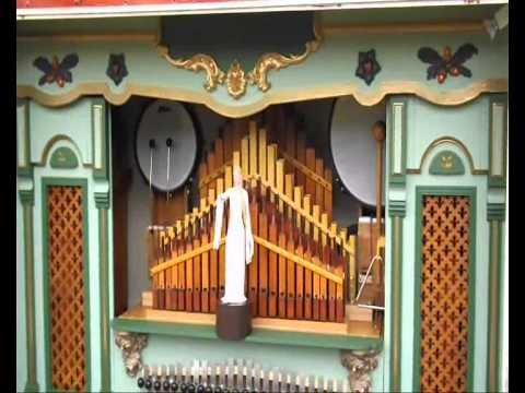 New 55 key street organ 'Galadriel' built by Rob Barker.