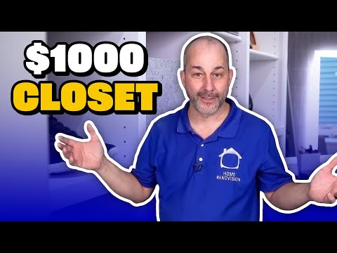 Build Your Own Custom Closet! | DIY Makeover