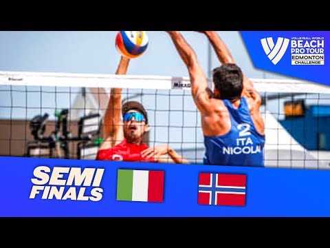 Cottafava/Nicolai vs. Mol, H./Berntsen - Semi Finals Highlights Edmonton 2023 #BeachProTour
