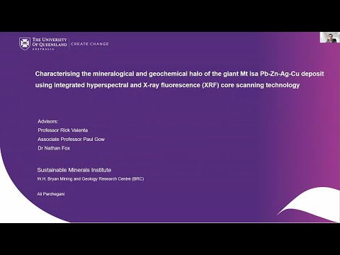 Ali Parchegani - Characterising the halo of the giant Mt Isa Pb-Zn-Ag-Cu deposit