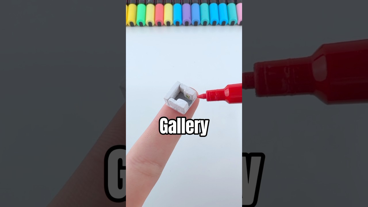 The worlds smallest art gallery!