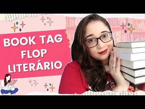 TAG FLOP LITERÁRIO 📚 | Biblioteca da Rô