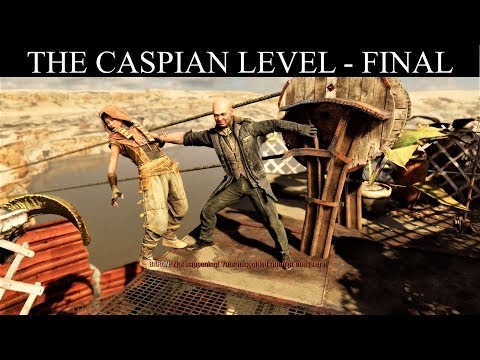 Metro Exodus: Infiltrate The Fortress & Open The Gate - Baron's Oilrig (The Caspian Level Final)