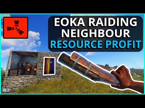 EOKA RAIDING My Neighbour For PROFIT!! Rust Solo Survival Gameplay