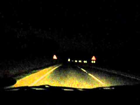 BEFORE: A177 UK Road Before Nitesite MMA Application by Ennis Prismo