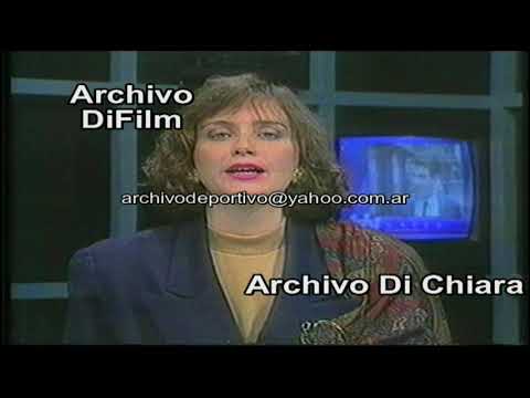 Flash de noticias América Te Ve con Silvia Martinez Cassina - DiFilm (1991)