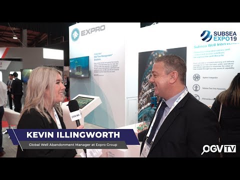 SUBSEA EXPO 2019 - OGV interview Kevin Illingworth from Expro Group