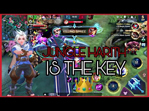 HARITH JUNGLER IS SURE WIN🔥💪  (HARITH GAMEPLAY)  |Johnvick TV