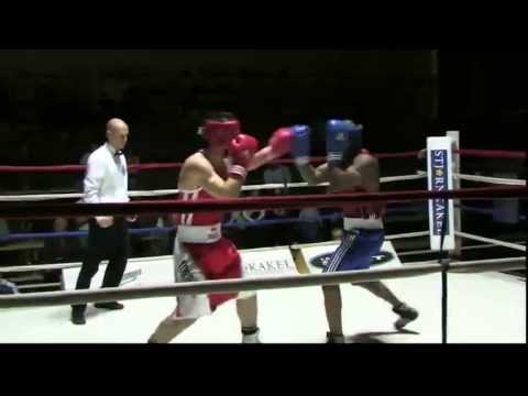 Boxning SM 2012 Semifinal - Viktklass 75 kg