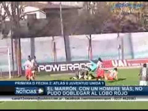 Primera "D" 2013/2014 fecha 2: Atlas 0 Juventud Unida 1