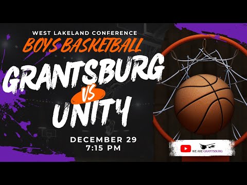 Unity vs Grantsburg | Boys Varsity Basketball | Dec 29, 2025