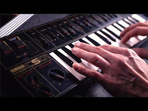 Yamaha CS01 analog monophonic synthesizer black rare 1982 Bild 18