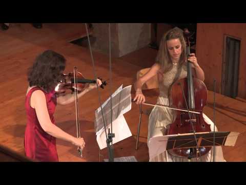 Peteris Vasks DUO, First Performance, Kopatchinskaja   Gabetta Live from Gstaad Menuhin Festival Aug