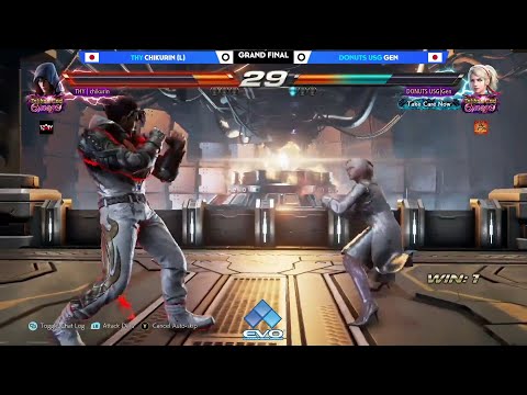 Tekken 7: THY Chikurin vs DONUTS USG Gen - Grand Finals - EVO 2021 Online Asia East
