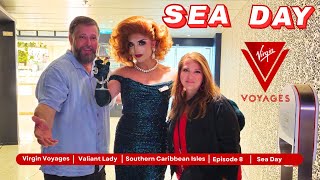 Virgin Voyages Valiant Lady Southern Caribbean Cruise | Sea Day | Final Day Onboard