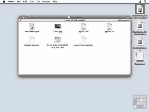 Mac 10.6 OS X Tutorial - Creating Encrypted Disk Images