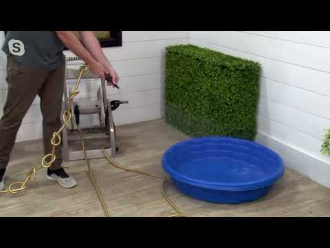 Bernini 50' Brass Reserve Collection Garden Hose on QVC