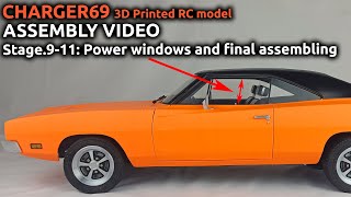 3D Printed RC model Charger69 Assembly video Stage 9-11 by [AN3DRC]