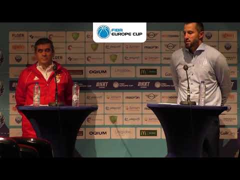 Press Conference Donar Groningen vs. SL Benfica