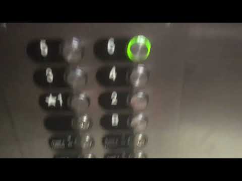 Otis Elevonic 411M main passenger elevator - The Crane Building - Strip District, Pittsburgh, PA