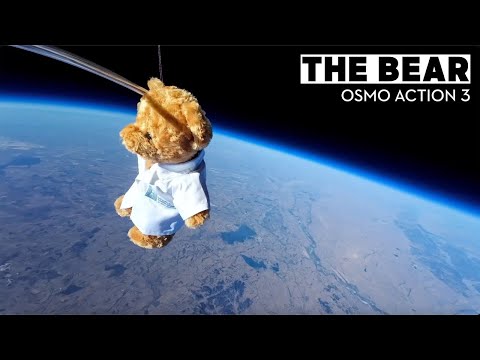DJI | The Bear In Space | 28,000 Meters Above The Earth's Surface
