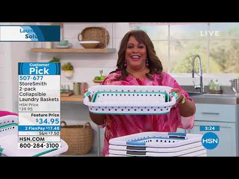 HSN | Laundry Room Solutions 05.13.2019 - 05 AM