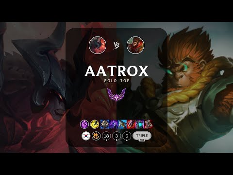 Aatrox Top vs Wukong - KR Master Patch 14.8