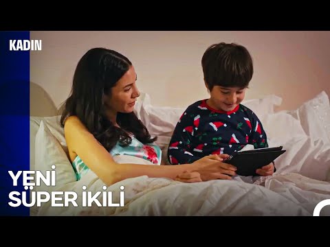 Doruk, Sarp ve Pırıl'la Beraber Uyuyor - Kadın