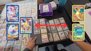 Making deals at a monthly card show | Buyer POV