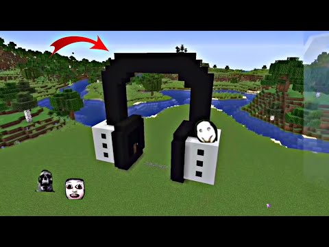 COMPILATION OF BEST SURVIVAL HEADPHONE HOUSES WITH NEXTBOTS Part 7 in Minecraft -