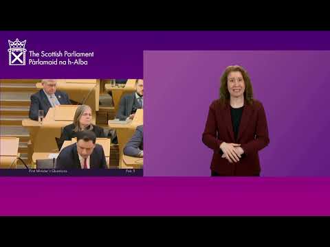 First Minister's Questions (BSL) - 5 February 2026