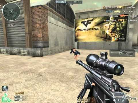 CrossFire NA: FFA Sniper Blackwidow Gameplay