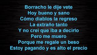 Alfredo Olivas - Antecedentes de culpa (LETRA)