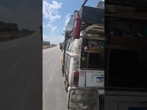 Mais um dia de B.O faltando 32km pra cidade Lagoa da confusão #trabalho #kombi #cidade #estrada #fe