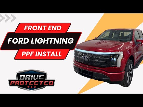 DIY PPF - Ford Lightning Hood/Fender PPF Install - Part 1