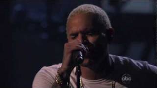 Chris Brown - All Back &amp; Say It With Me (American Music Awards 2011)