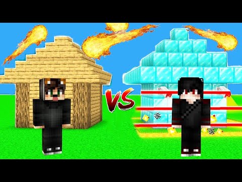 NOOB VS PRO METEOR YAĞMURU #1 - Minecraft