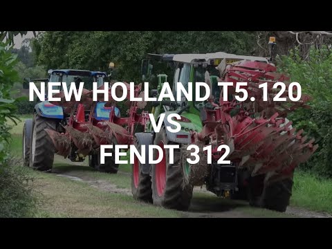 On test: New Holland T5.120 v Fendt 312