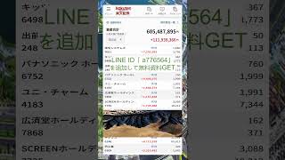 #NISA,#新NISA,#つみたてNISA,#iDeCo,#配当金,#配当利回り,#決算,#決算分析,#業績,#企業分析,#銘柄分析,#株予想,#株の買い方,#株の売り方,#株勉強