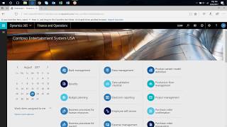 Dynamics 365 for Finance and Operations